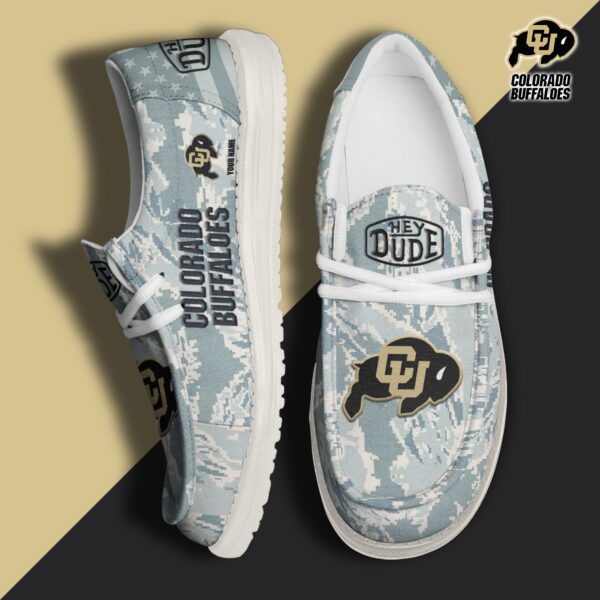 Tubopro Colorado Buffaloes Personalized Hey Dude Shoes For Men And Women