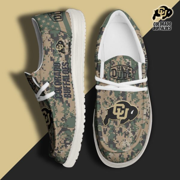 Tubopro Colorado Buffaloes Personalized Hey Dude Shoes For Men And Women