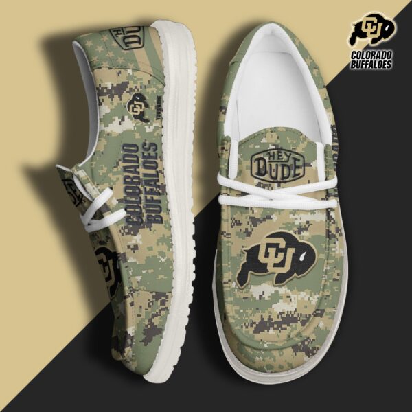 Tubopro Colorado Buffaloes Personalized Hey Dude Shoes For Men And Women