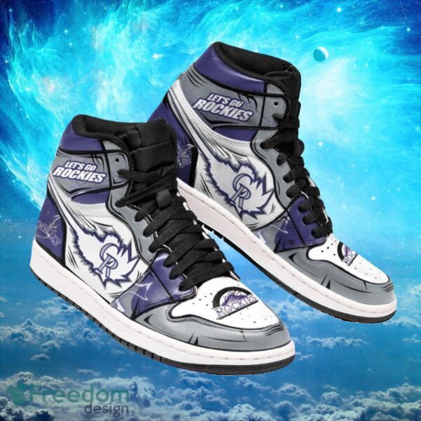 Tubopro Colorado Rockies AJ1 High Sneakers Shoes For Men And Women