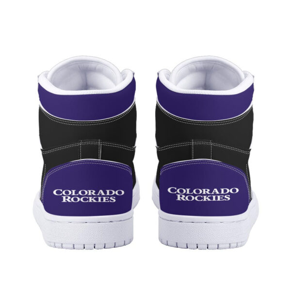 Tubopro Colorado Rockies AJ1 High Sneakers Shoes For Men And Women - Image 4