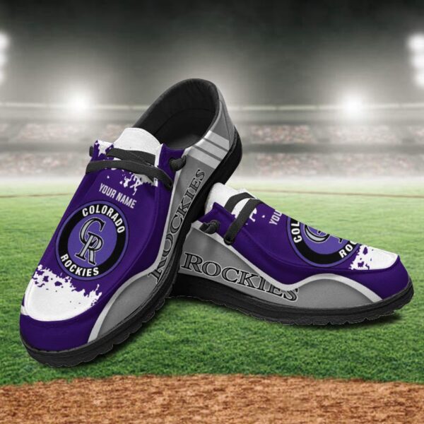 Tubopro Colorado Rockies Hey Dude Shoes For Men And Women - Image 2
