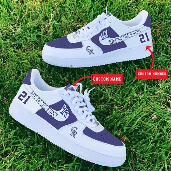 Tubopro Colorado Rockies MLB Air Low-Top Sneakers Shoes For Men And Women