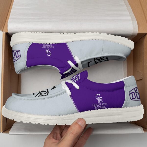 Tubopro Colorado Rockies Personalized Hey Dude Shoes For Men And Women - Image 3