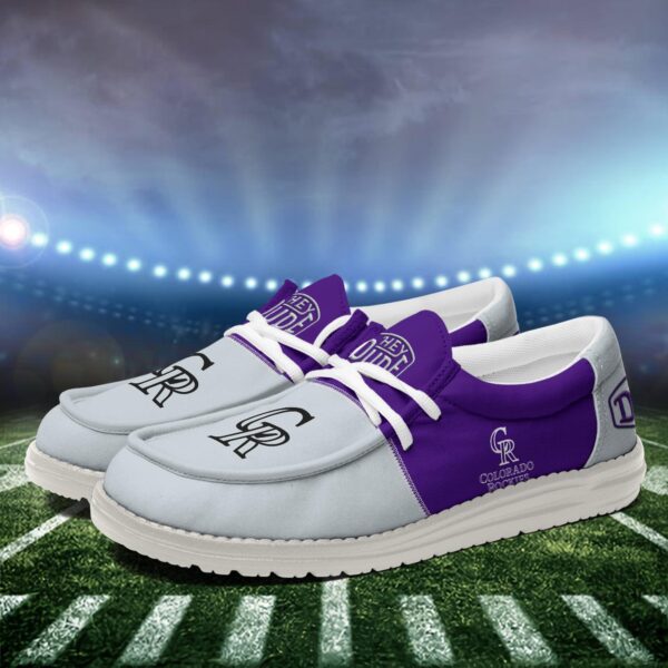 Tubopro Colorado Rockies Personalized Hey Dude Shoes For Men And Women - Image 4