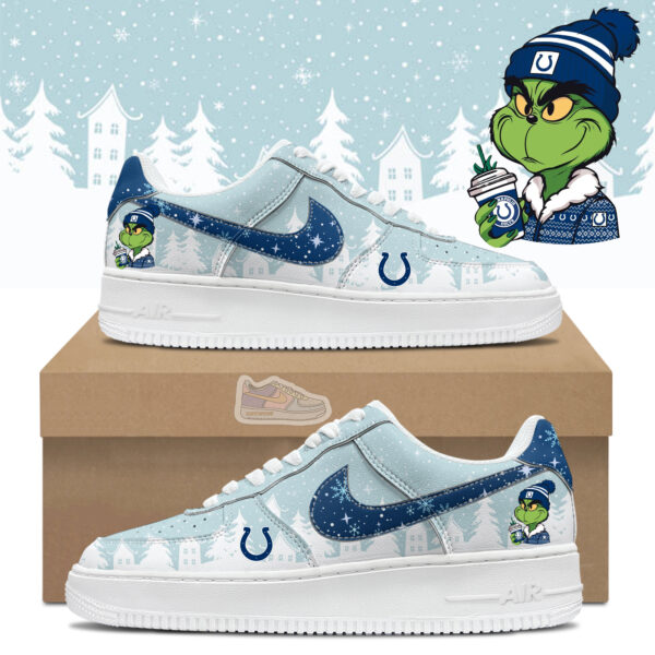 Tubopro Colts Football Grinchmas Air Low-Top Sneakers Shoes For Men And Women