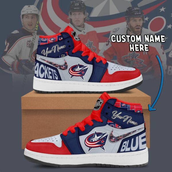 Tubopro Columbus Blue AJ1 High Sneakers Shoes For Men And Women