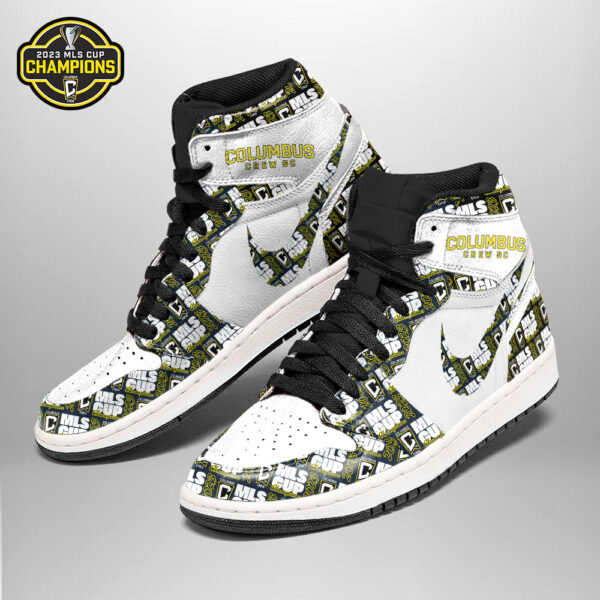 Tubopro Columbus Crew AJ1 High Sneakers Shoes For Men And Women - Image 2