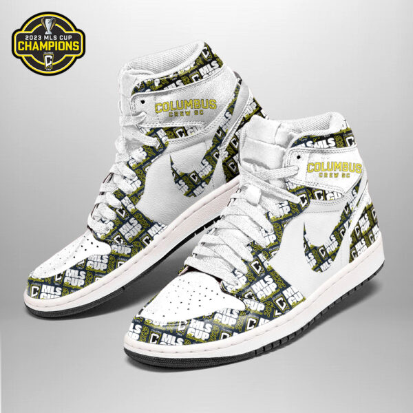 Tubopro Columbus Crew AJ1 High Sneakers Shoes For Men And Women - Image 2