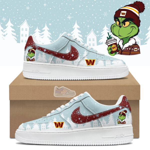 Tubopro Commanders Football Grinchmas Air Low-Top Sneakers Shoes For Men And Women