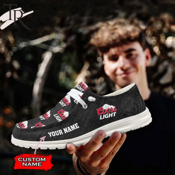 Tubopro Coors Light Personalized Hey Dude Shoes For Men And Women - Image 3