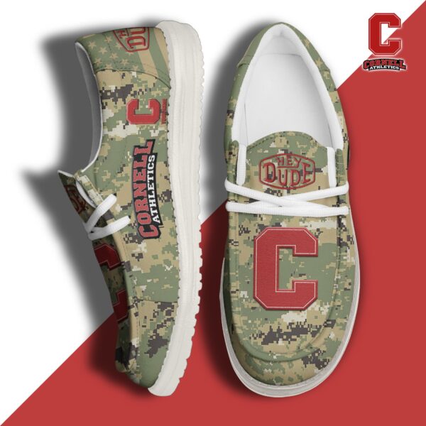 Tubopro Cornell Big Red Personalized Hey Dude Shoes For Men And Women