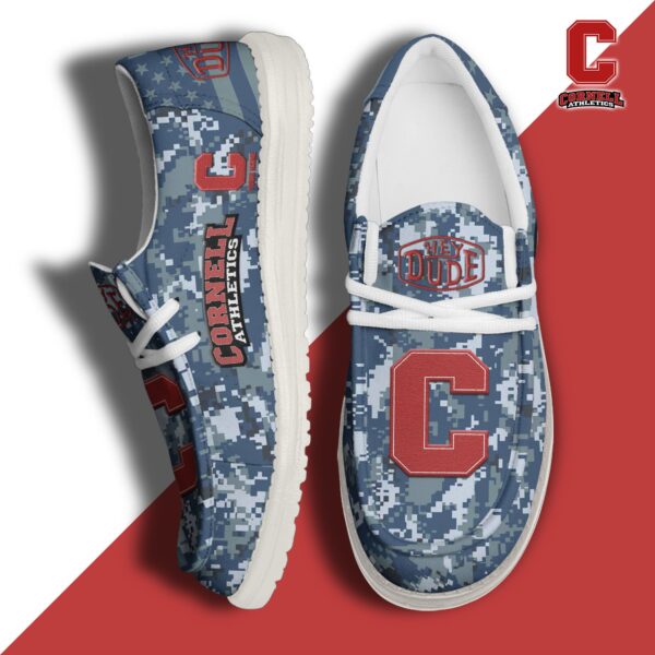 Tubopro Cornell Big Red Personalized Hey Dude Shoes For Men And Women