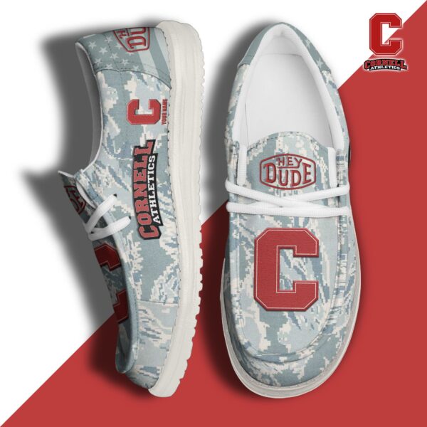 Tubopro Cornell Big Red Personalized Hey Dude Shoes For Men And Women