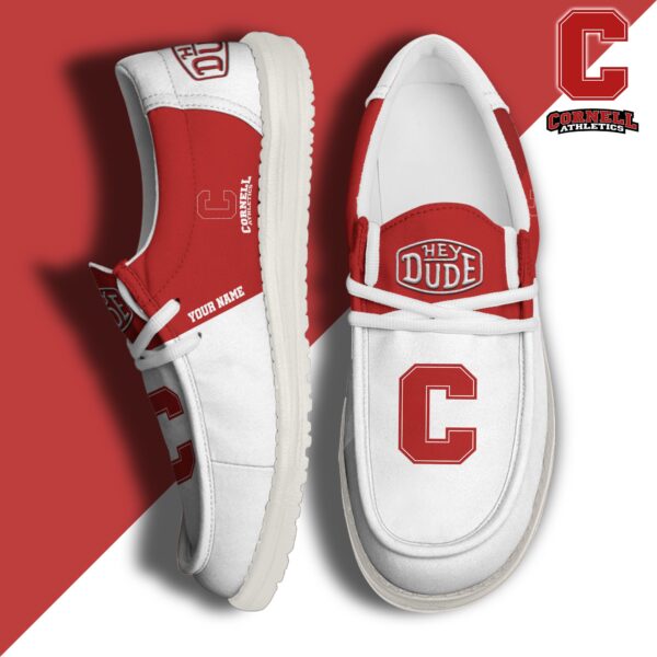 Tubopro Cornell Big Red Personalized Hey Dude Shoes For Men And Women