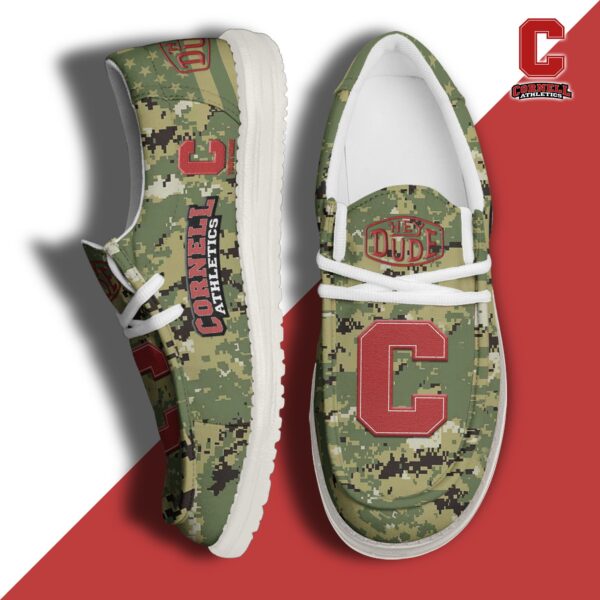 Tubopro Cornell Big Red Personalized Hey Dude Shoes For Men And Women