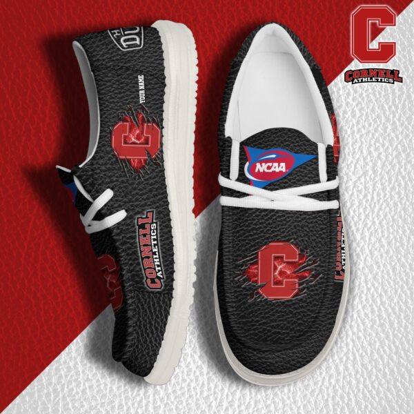 Tubopro Cornell Big Red Personalized Hey Dude Shoes For Men And Women