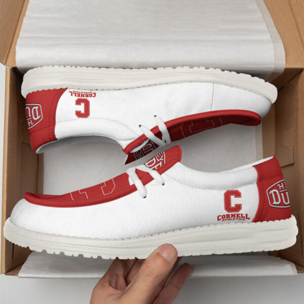 Tubopro Cornell Big Red Personalized Hey Dude Shoes For Men And Women - Image 2