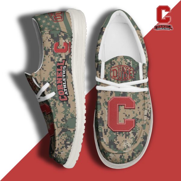 Tubopro Cornell Big Red Personalized Hey Dude Shoes For Men And Women