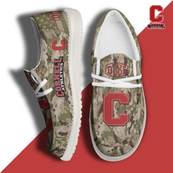 Tubopro Cornell Big Red Personalized Hey Dude Shoes For Men And Women