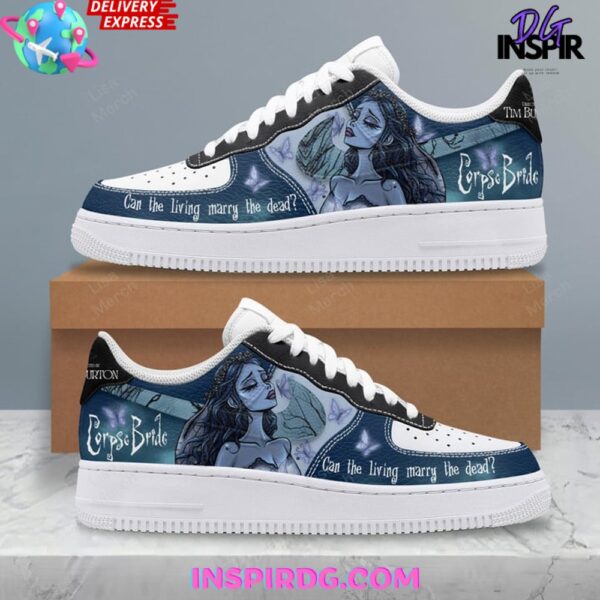 Tubopro Corpse Bride Air Low-Top Sneakers Shoes For Men And Women - Image 2