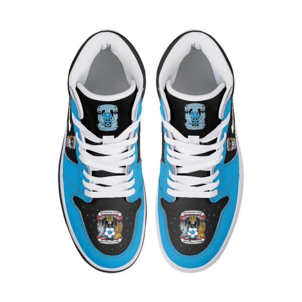 Tubopro Coventry City AJ1 High Sneakers Shoes For Men And Women - Image 3