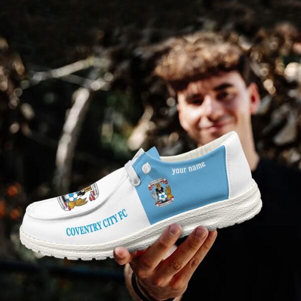 Tubopro Coventry City F.C Personalized Hey Dude Shoes For Men And Women - Image 2