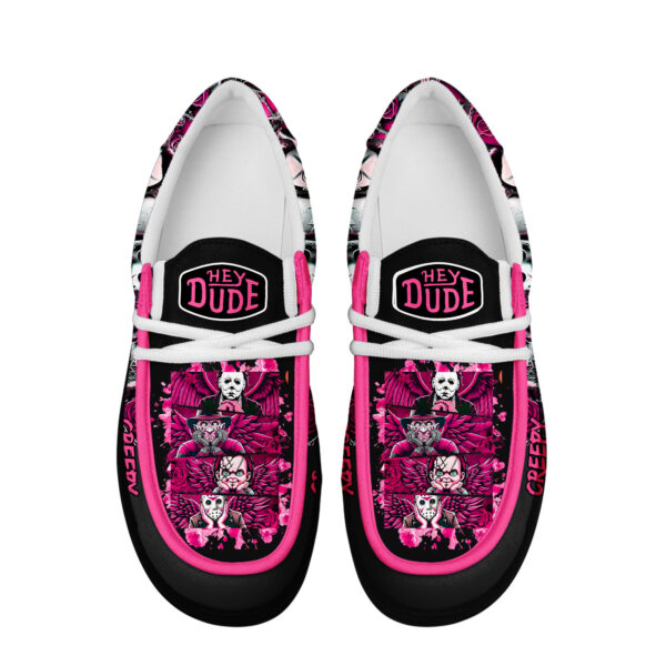 Tubopro Creepy Valentine Personalized Hey Dude Shoes For Men And Women - Image 2