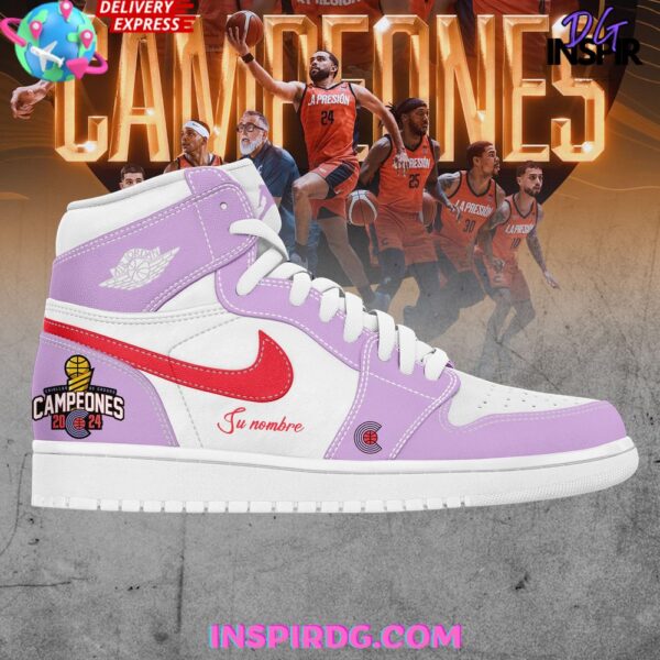 Tubopro Criollos de Caguas Campeones AJ1 High Sneakers Shoes For Men And Women - Image 2