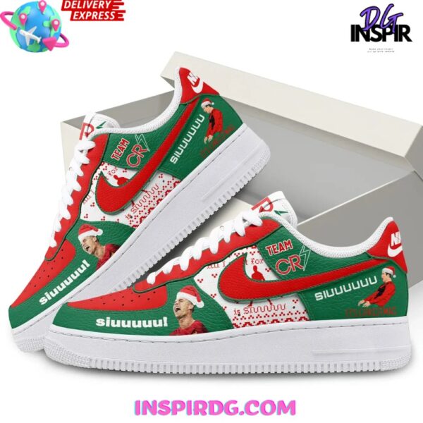 Tubopro Cristiano Ronaldo Air Low-Top Sneakers Shoes For Men And Women - Image 2