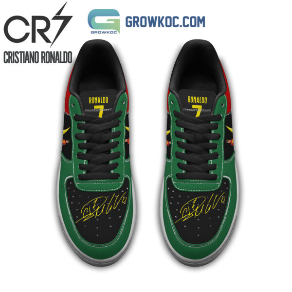Tubopro Cristiano Ronaldo Air Low-Top Sneakers Shoes For Men And Women - Image 2