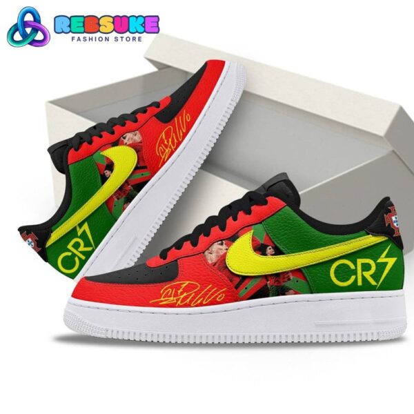 Tubopro Cristiano Ronaldo Air Low-Top Sneakers Shoes For Men And Women - Image 2