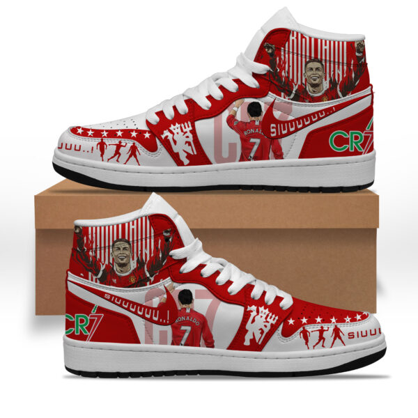 Tubopro Cristiano Ronaldo AJ1 High Sneakers Shoes For Men And Women