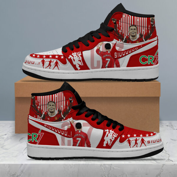 Tubopro Cristiano Ronaldo AJ1 High Sneakers Shoes For Men And Women