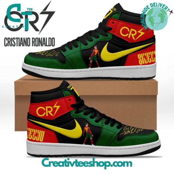 Tubopro Cristiano Ronaldo AJ1 High Sneakers Shoes For Men And Women