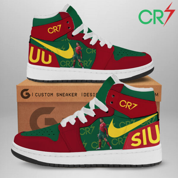 Tubopro Cristiano Ronaldo AJ1 High Sneakers Shoes For Men And Women