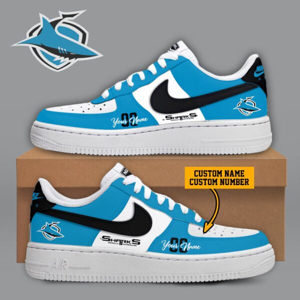 Tubopro Cronulla Sharks Air Low-Top Sneakers Shoes For Men And Women
