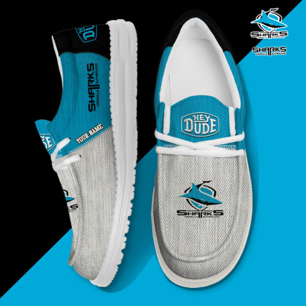 Tubopro Cronulla Sharks Personalized Hey Dude Shoes For Men And Women