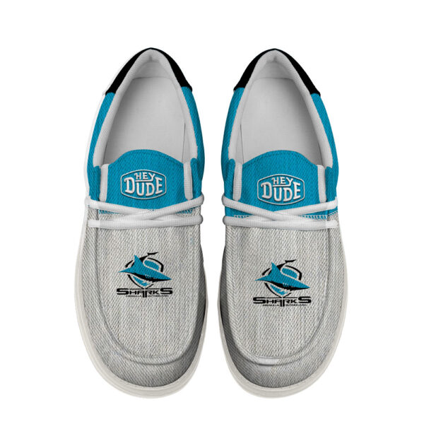 Tubopro Cronulla Sharks Personalized Hey Dude Shoes For Men And Women - Image 4