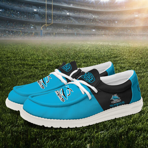 Tubopro Cronulla Sharks Personalized Hey Dude Shoes For Men And Women - Image 2