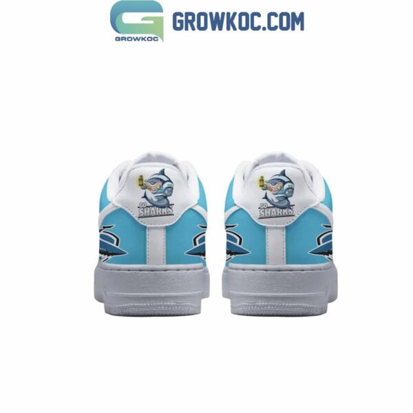 Tubopro Cronulla Sutherland Sharks Air Low-Top Sneakers Shoes For Men And Women - Image 5