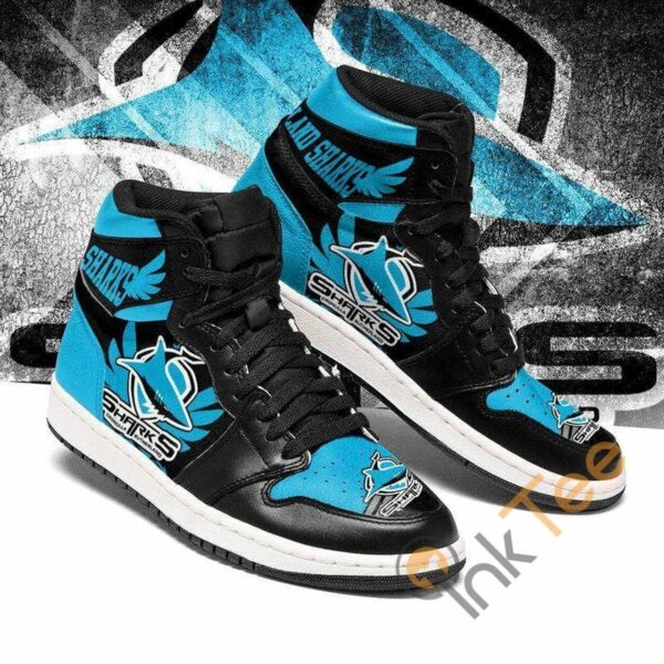 Tubopro Cronulla-Sutherland Sharks NRL AJ1 High Sneakers Shoes For Men And Women