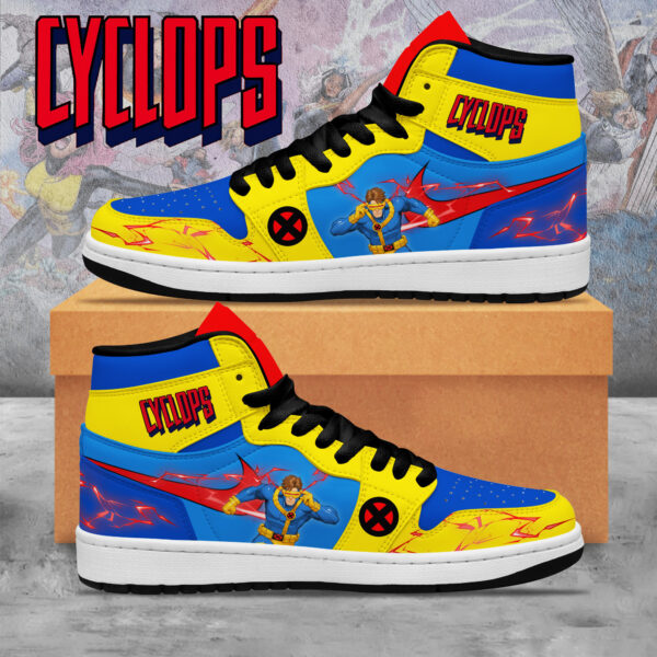 Tubopro Cyclops AJ1 High Sneakers Shoes For Men And Women - Image 2