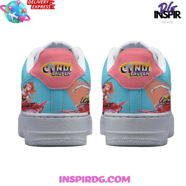 Tubopro Cyndi Lauper Air Low-Top Sneakers Shoes For Men And Women - Image 4