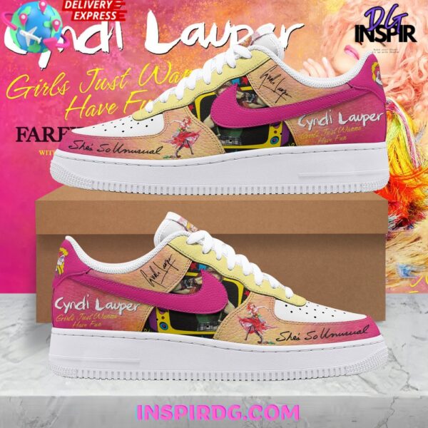 Tubopro Cyndi Lauper Air Low-Top Sneakers Shoes For Men And Women