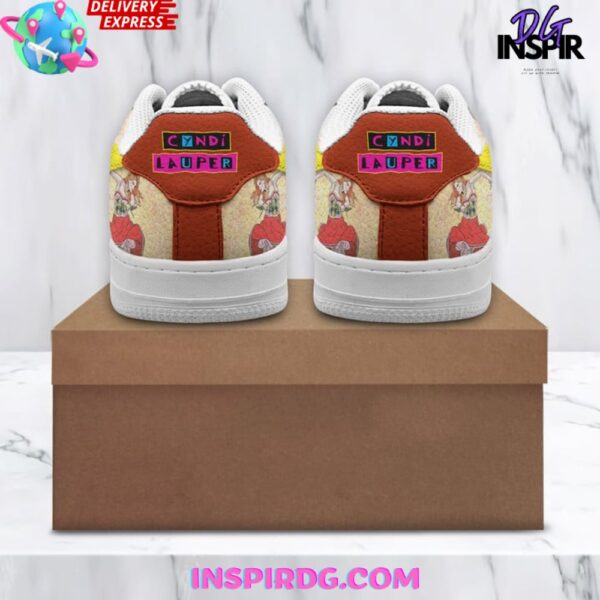 Tubopro Cyndi Lauper Air Low-Top Sneakers Shoes For Men And Women - Image 3