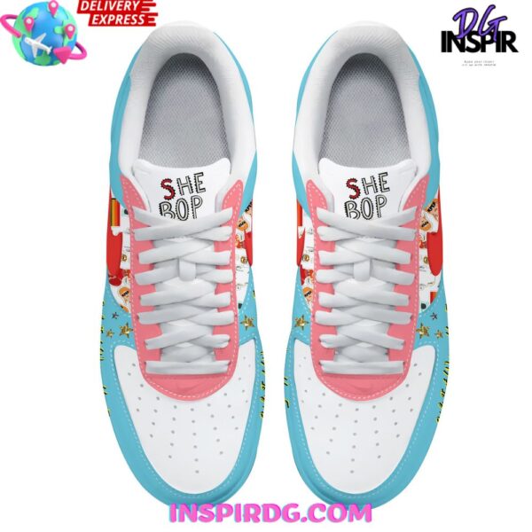 Tubopro Cyndi Lauper Air Low-Top Sneakers Shoes For Men And Women - Image 3