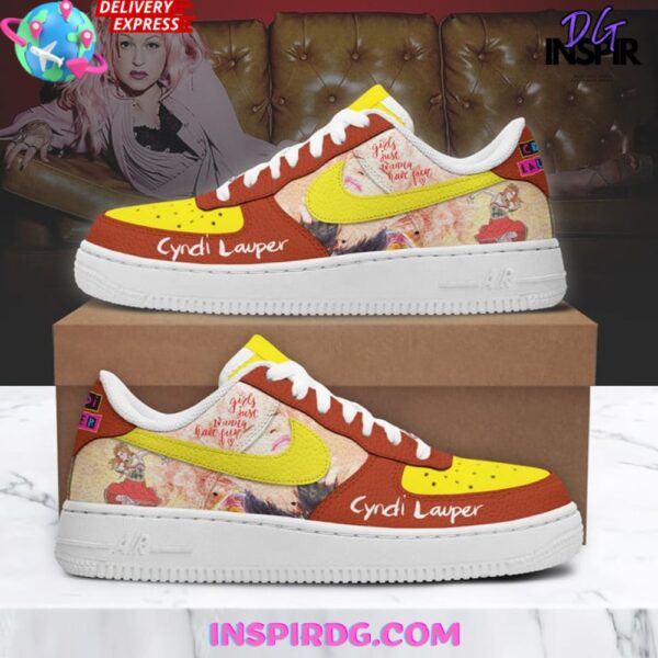 Tubopro Cyndi Lauper Air Low-Top Sneakers Shoes For Men And Women