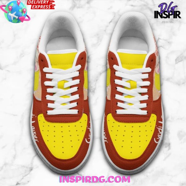 Tubopro Cyndi Lauper Air Low-Top Sneakers Shoes For Men And Women - Image 4