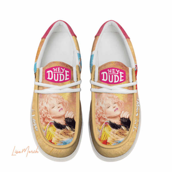 Tubopro Cyndi Lauper Hey Dude Shoes For Men And Women - Image 3